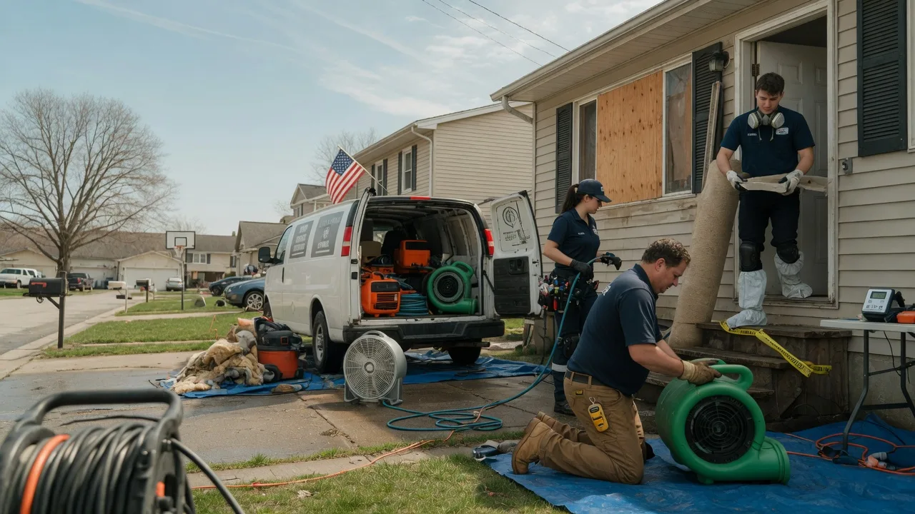 Water Damage Restoration in Milesburg, PA near me
